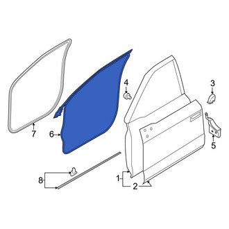 Ford OE - Front Right Outer Door Seal