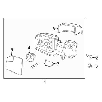 Ford OE - Front Door - Outside Mirrors (W/O Trailer Tow)