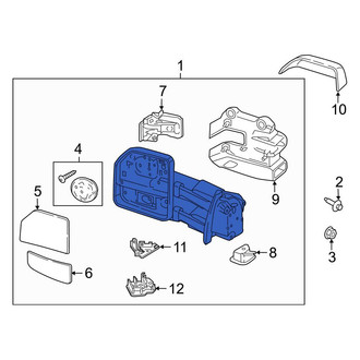 Ford OE - Front Right Door Mirror