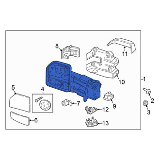 Ford OE - Front Right Door Mirror
