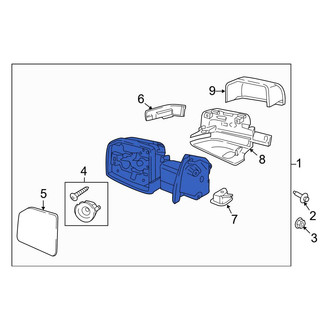 Ford OE - Front Right Door Mirror