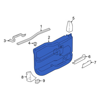 Ford OE - Front Right Inner Door Interior Trim Panel