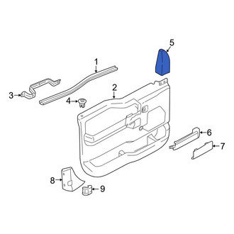 Ford OE - Front Right Inner Door Mirror Trim Ring