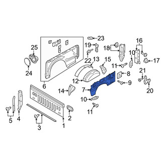 Ford OE - Truck Bed Panel