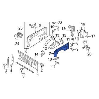 Ford OE - Truck Bed Panel