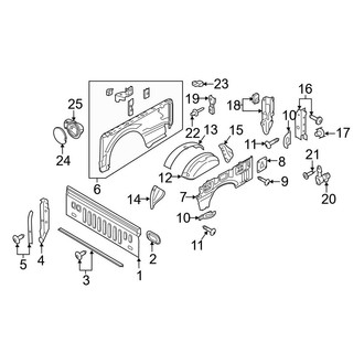 Ford OE - Pick Up Box - Box Assembly (6.5' Box)