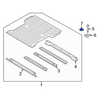 Ford OE - Lower Body Mount Cushion