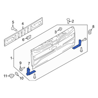Ford OE - Rear Left Tailgate Hinge