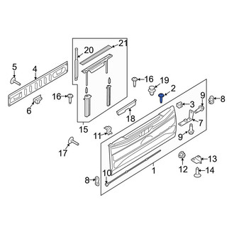 Ford OE - Tailgate Bolt