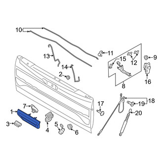 Ford OE - Rear Tailgate Handle