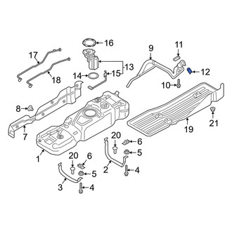 Ford OE - Fender Liner Nut