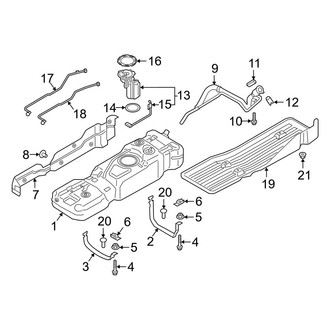 Ford OE - Fuel System Components (King Ranch / Lariat / Platinum 3.0L)