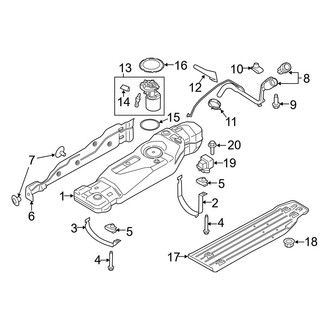 Ford OE - Fuel System Components (3.5L Gas)
