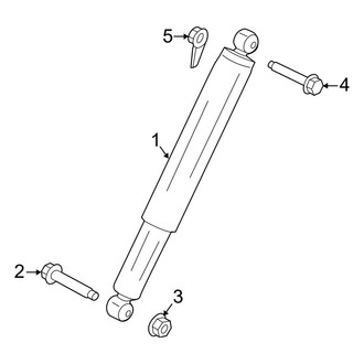 Ford OE - Rear Suspension - Shocks & Components