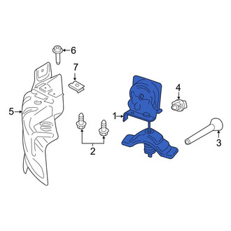 Ford OE - Rear Spare Tire Carrier