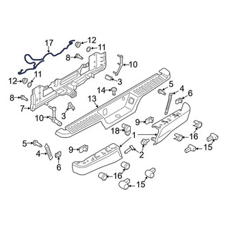 Ford OE - Rear Trailer Tow Harness