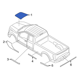 Ford OE - Front Hood Decal