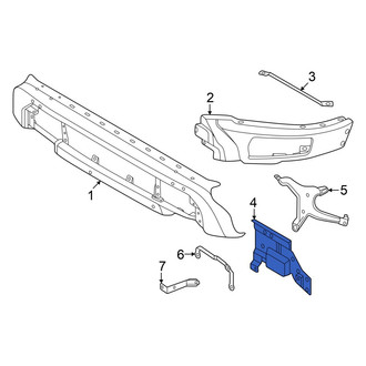Ford OE - Front Left Bumper Face Bar Mount