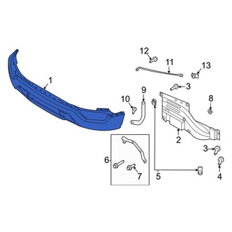 Ford OE - Front Bumper Face Bar