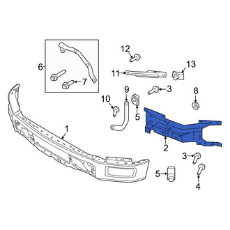 Ford OE - Front Left Bumper Face Bar Mount