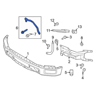Ford OE - Front Right Lower Outer Bumper Face Bar Bracket