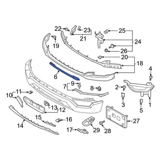 Ford OE - Front Center Valance Panel