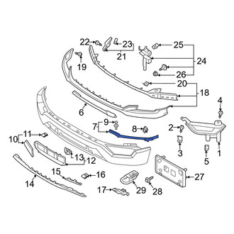 Ford OE - Front Left Valance Panel