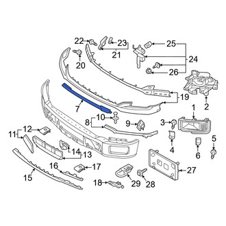 Ford OE - Front Center Valance Panel