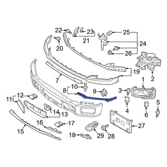 Ford OE - Front Right Valance Panel