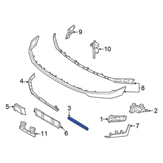 Ford OE - Front Center Valance Panel