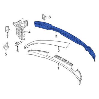 Ford OE - Front Radiator Shutter Assembly