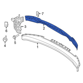 Ford OE - Front Radiator Shutter Assembly