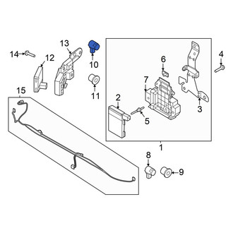 Ford OE - Front Right Parking Aid Sensor Housing