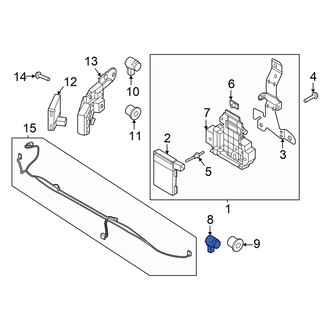 Ford OE - Front Left Inner Parking Aid Sensor Housing