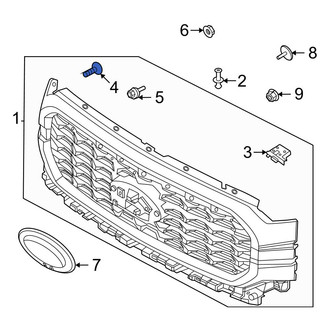 Ford OE - Grille Emblem Screw