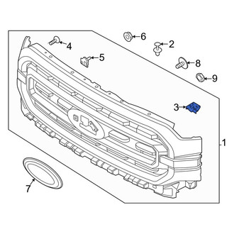 Ford OE - Grille Retainer