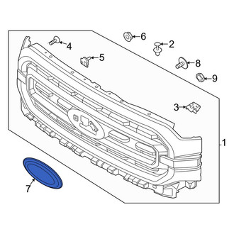 Ford OE - Front Grille Emblem