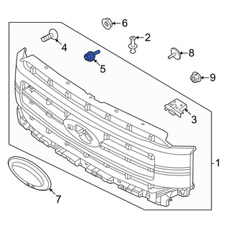 Ford OE - Radiator Shutter Assembly Bolt