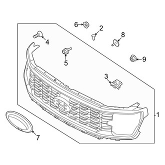 Ford OE - Grille & Components (STX)