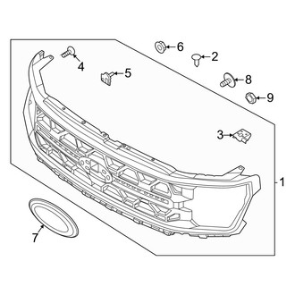 Ford OE - Grille & Components (Tremor)