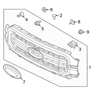 Ford OE - Grille & Components (Lariat)