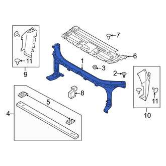 Ford OE - Front Radiator Support Panel