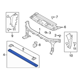 Ford OE - Front Radiator Support Tie Bar