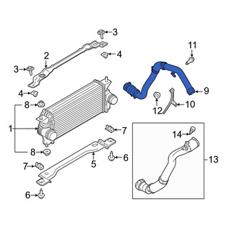Ford OE - Turbocharger Inlet Hose