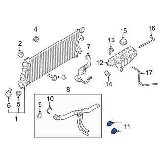 Ford OE - Radiator Hose Clamp