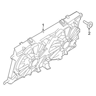 Ford OE - Cooling Fan (King Ranch / Lariat / Limited / Platinum / Police Responder / SSV / Tremor / XL / XLT 3.5L Gas)