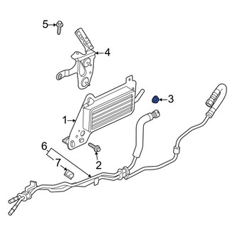 Ford OE - Automatic Transmission Oil Cooler Nut