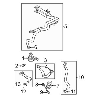 Ford OE - Cooling - Water Pump (Powerboost, Auxiliary), (FULL HYBRID EV-GAS (FHEV))