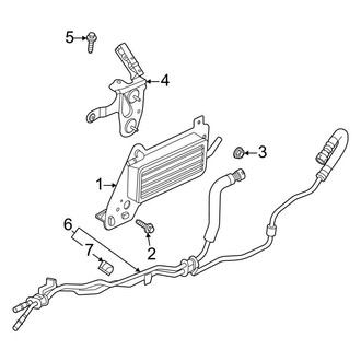 Ford OE - Cooling - Trans Oil Cooler (Powerboost), (FULL HYBRID EV-GAS (FHEV))