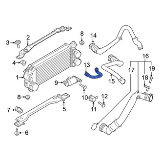 Ford OE - Intercooler Pipe